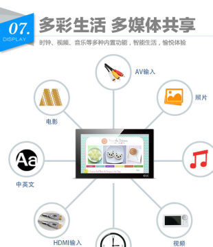易乐看WF1561 15.6寸高清四核安卓一体机引领数字标牌新体验